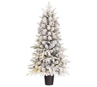 Black Box Trees Vandans Sapin de Noël Artificiel avec éclairage LED et Fonction minuterie - H 120 x Ø 60 cm - Vert