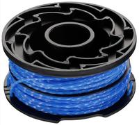 Black & Decker Bobine de rechange pour coupe-bordures Reflex Plus A6441-XJ – 2x6m Nylon Ø1,5 mm Bleu