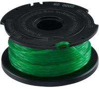 BLACK+DECKER Bobine de rechange pour coupe-bordures Reflex Plus A6482-XJ 6 m nylon Ø2 mm Vert