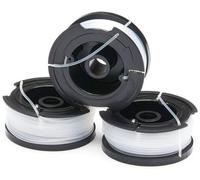 Black & Decker Bobines Reflex Plus A6485-XJ - 10 m Ø 1,5 mm - Lot de 3