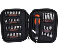 Black & Decker Coffret tournevis à cliquet A7104-XJ 56 pièces