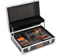 Black&Decker Akku-Schlagbohrschraube BDCHD18B2FC 2x1,5Ah 18V