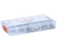 BLACK+DECKER Assortiment de vis - 332 pièces - PH1 - PH2 - Ensemble de Vis à Bois