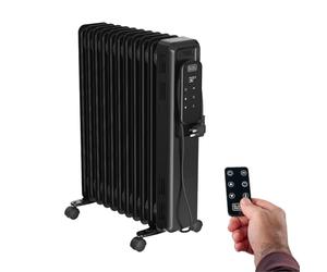 Black+Decker - Barbecue à gaz BXOG7200F | 2 brûleurs 3,6 kW | Grille en fonte | Nettoyage facile | Thermomètre inox | Zone de cuisson flexible | Roulettes pivotantes