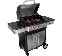 Black & Decker - Barbecue à gaz BXOG12950F 3 brûleurs 3,6 kW + latéral 2,1 kW, gril en fonte