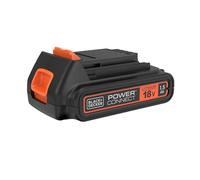 BLACK+DECKER Batterie lithium-ion 18V 1,5 Ah, BL1518-XJ | Batterie rechargeable pour outils BLACK+DECKER 18 V compatibles