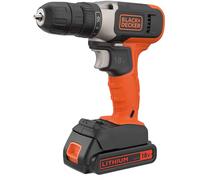 Black & Decker BCD001C1-QW Perceuse-visseuse sans fil (37Nm/18V/1x1,5Ah)