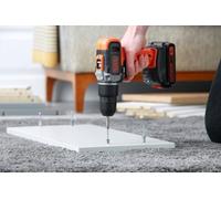 BLACK+DECKER BCD003C2K-QW Black&Decker Akku-Schlagbohrschr. 18V 2x1,5Ah Kof BCD003C2K