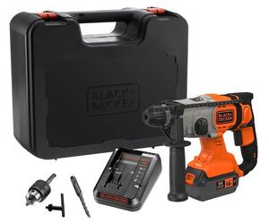 Black & Decker BCD900M1K-QW, SDS Plus, noir, rouge, 1,8 cm, 1880 rpm