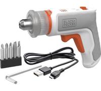 Black & Decker BCRTA01-XJ Tournevis sans fil (3,6V/1,5Ah) avec mandrin pour clés L 2-5mm