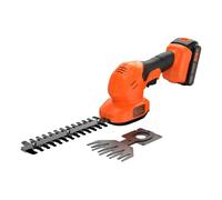 Black+Decker BCSS18D1-QW Cisaille 2-en-1 et Sculpte-haies 18V avec batterie 2Ah