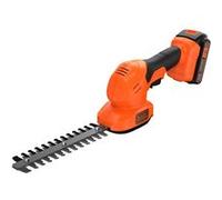 Black & Decker – Kit cisaille à gazon et taille-haies avec batterie 18V 2Ah Lithium