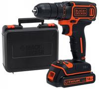 Black & Decker BDCDC18K-QW Perceuse-Visseuse sans fil (30Nm/18V/1x1,5Ah), coffret