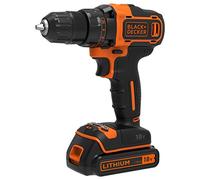 Perceuse-Visseuse avec 2 vitesses Black + Decker BDCDD186B-QW 18V 2x1.5Ah