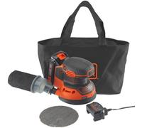 Black & Decker Ponceuse excentrique sans fil BDCROS18-QW 18 V 1,5 Ah 125 mm
