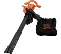 Black & Decker Aspirateur Souffleur Broyeur BEBLV260-QS 2600 W Sac 40L Système bi-tube