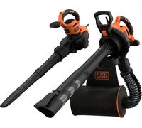 BLACK+DECKER - Aspirateur de jardin électrique 3en1, 3000 W BEBLV300-QS