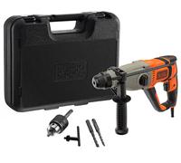 Black & Decker Marteau combiné BEHS02K-QS SDS-Plus 800 W avec étui
