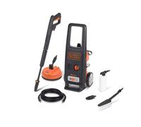 Black & Decker Black+Decker BXPW1600PE Nettoyeur Haute Pression avec Patio Cleaner et brosse fixe (1600 W, 125 Bar, 420 L/H) -