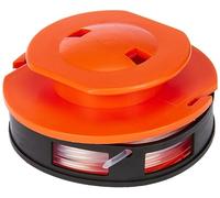 BLACK+DECKER Bobine de Rechange pour Coupe-Bordures, Bobine Déroulement Manuel, 5,5 m de Fil en Nylon Transparent et Résistant, Fil de ⌀1,5 mm, A6044-XJ Noir, Rouge, Blanc