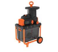Broyeur de Végétaux filaire - BLACK+DECKER - BEGAS5800-QS - 2800W - Capacité de Broyage 45 mm - Bac Collecteur 45 L