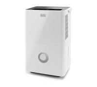 BLACK+DECKER BXDH20E - Déshumidificateur et purificateur d'air, 20L/jour| HEPA13| Fonction de séchage des vêtements| 2 vitesses| Réservoir de 4L| Programmable 24h/24| Roues| Sécurité enfants