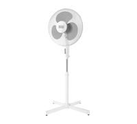 BLACK+DECKER BXEFP40E - Ventilateur sur pied 40W, 3 hélices, 40 cm de diamètre, base croisée/pieds antidérapants, système d’oscillation, inclinaison/hauteur réglable