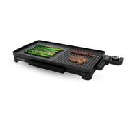 Black & Decker Plancha / Grill BXGD2200E 2200W 49x27 cm anti-adhérent, collecteur de graisse