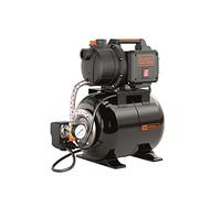 Black+Decker BXGP600PBE Pompe Auto-Amorçante avec Cuve Aspirateur (600 W, Débit Max 3.100 l/h, Hauteur d’Élévation Max. 35m)