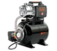 BLACK+DECKER BXGP800XBE : Pompe auto-amorçante pour eau claire, avec réservoir (800 W, débit maximal 3500 l/h, hauteur de refoulement maximale 38 m)