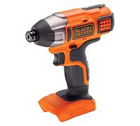 BLACK+DECKER hocs sans fil 18V, couple puissant de 155 Nm pour le vissage intensif, compacte et légère, sans batterie ni chargeur, BDCIM18N-XJ