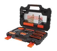 Black & decker coffret douilles 76 pièces - Graphite