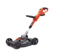 Black & Decker Tondeuse à gazon sans fil 3-en-1 STC1820CM – 18V, 28 cm, batterie 2,0 Ah