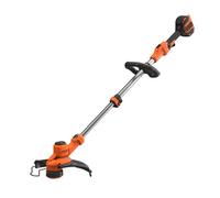 BLACK+DECKER Coupe-Bordures Automatique - 36V - 33 cm - Transmission Directe E-DRIVE - Mode Dresse-Bordure - Tube Télescopique - 2 Poignées - Sans Batterie, ni Chargeur - BCSTA536B-XJ