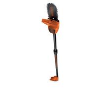 BLACK+DECKER Coupe-Branches Sans Fil - 18V - 20 cm - Tendeur de Chaîne avec Clé - Manche Extensible - Chaîne Prémontée - Sans Batterie, Ni Chargeur - GPC1820LB-QW
