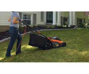 Black & Decker Elektro-Rasenmäher, 2000W, 48 cm, 3-in-1