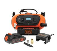 BLACK+DECKER Gonfleur-Compresseur filaire ou sans fil 18V 160 PSI sans Batterie BDCINF18N-QS