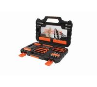 Black & Decker Kit d'embouts de perçage 104 pces