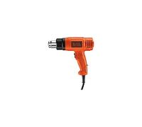 BLACK+DECKER KX1650-QS Décapeur Thermique Filaire - Débit de 570 à 740 L/min - Poignée Pistolet - Livré avec Un Grattoir 1750W, Rouge