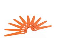 BLACK+DECKER - Lame de rechange en plastique pour débroussailleuse, 20 pcs BZORB20-XJ