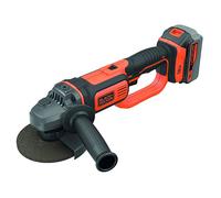 BLACK+DECKER Meuleuse d'angle sans fil 18V 125mm avec 1 batterie BCG720M1-QW