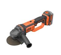 BLACK+DECKER Meuleuse d'angle sans fil 18V 125mm avec 1 batterie BCG720M1-QW