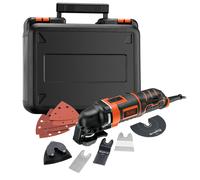 BLACK+DECKER - Ponceuse multi-fonction oscillante 300 W, avec accessoires MT300KA-QS