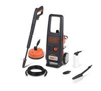 Black+Decker Nettoyeur Haute Pression BXPW1600PE avec Patio Cleaner et Brosse Fixe (1600 W, 125 Bar, 420 l/h)