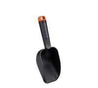 Black & Decker – Pelle de jardin – Mini pelle ronde 28,5 cm – fond profond – plastique noir