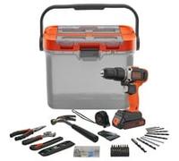 Perceuse-visseuse à percussion sans fil BLACK+DECKER BCKSB02, 18 volts, (batterie Li-ion)