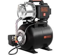 BLACK + DECKER – Pompe auto-amorçante de 1 100 W avec réservoir à vide – 19 l, en acier au carbone et avec pressostat mécanique