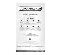 BLACK+DECKER Sacs de rangement sous vide, blanc, Jumbo, 63449