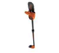 BLACK+DECKER Elagueur sur Perche Sans Fil 18 V - Coupe-Branches sur Batterie 18 V 2 Ah avec Manche Télescopique de 1,74 m à 2,92m et Grip à la Poignée et au Manche - Guide de 20 cm GPC1820L20-QW