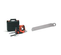 BLACK+DECKER Scie à main filaire - 3 lames - RS890K-QS + Lame STANLEY pour Scie HSS Scorpion STA29981